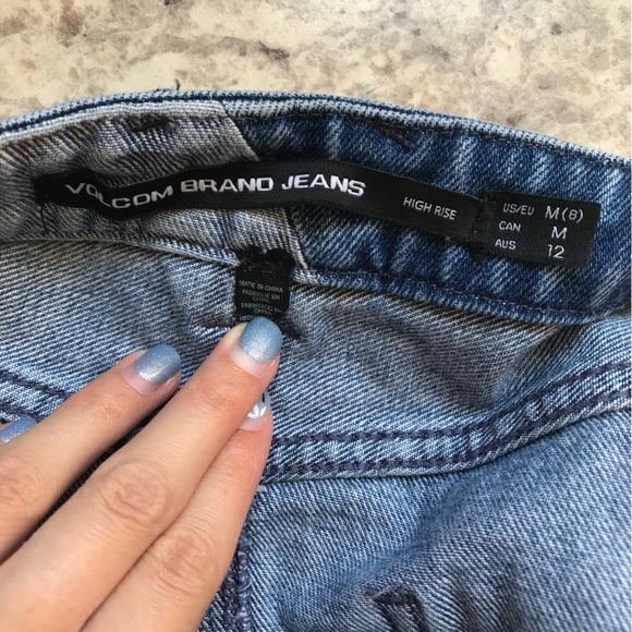 Volcom Stoned High-Rise Denim Mini Skirt - Picture 11 of 13